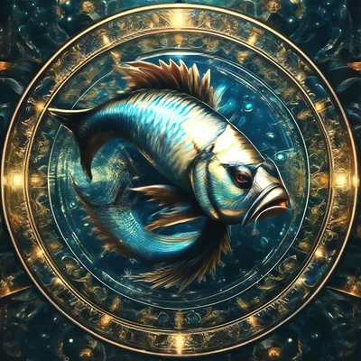 Знак зодиака Рыбы: высокий интеллект, духовность и творческий потенциал» —  создано в Шедевруме