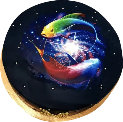 Рыбы, знак зодиака иллюстрация вектора. иллюстрации насчитывающей галактика  - 95454675