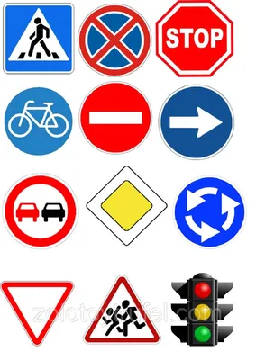 Карточки дорожные знаки