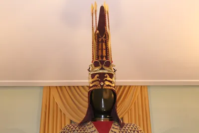 В Атырау презентован реконструированный «золотой человек»