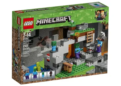 LEGO Minecraft: Ninja with Zombie and TNT Launcher Combo Pack - 6+