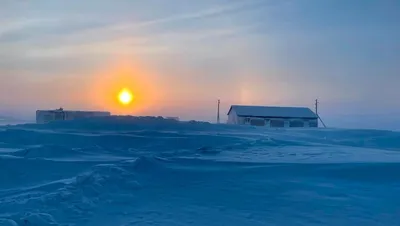 Северное сияние арктических пустынь - красивые фото