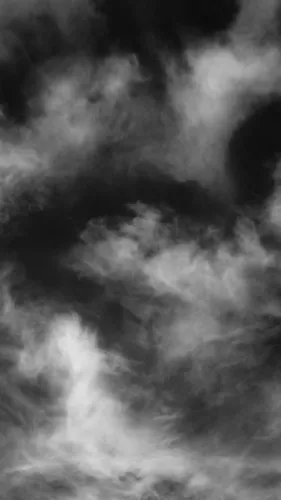Красивые Темные Обои на телефон черно-белая фотография облака