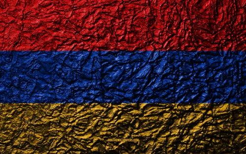 Армения Обои на телефон красочный фон с черной рамкой
