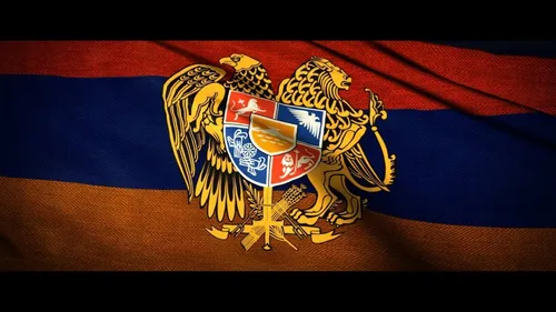 Армения Обои на телефон флаг со львом и львом на нем