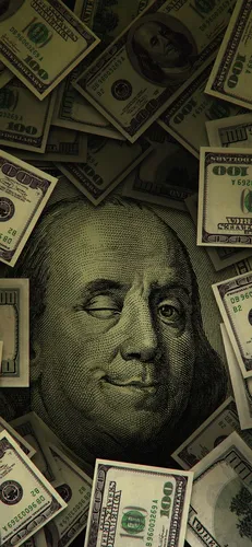 Бенджамин Франклин, С Деньгами Обои на телефон деньги крупным планом
