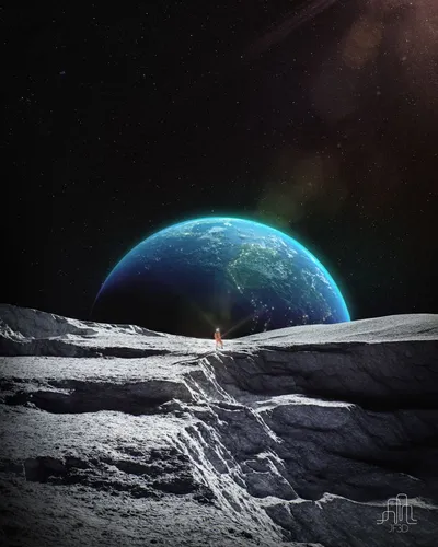 Земля Обои на телефон человек, стоящий на скалистой поверхности