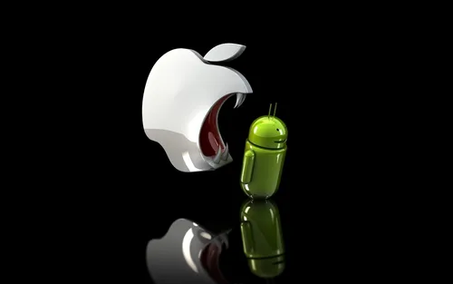 Apple Обои на телефон лампочка с красным кругом