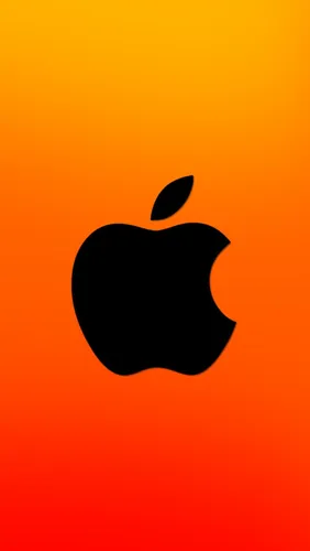 Apple Обои на телефон логотип черного яблока