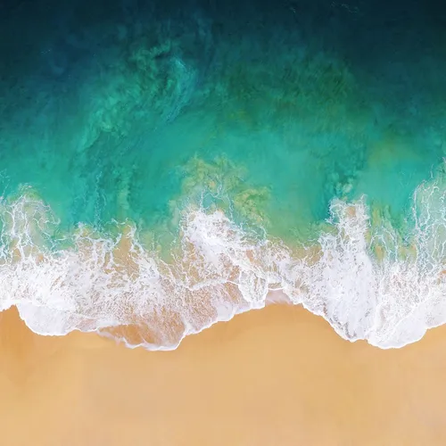 Apple Обои на телефон волна в океане