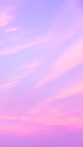 Нежно Фиолетовые Обои на телефон голубое небо с облаками