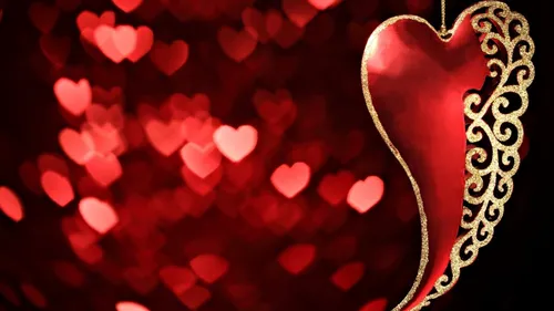 Красивые Сердечки Обои на телефон красное сердце из струны