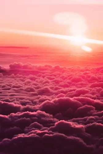 Красивые Фотки Обои на телефон облака в небе