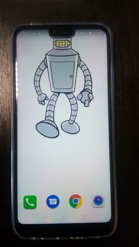 Билайн Обои на телефон мобильный телефон с мультипликационным персонажем на экране