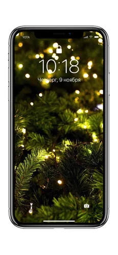 Милый Новогодние Обои на телефон мобильный телефон с деревом