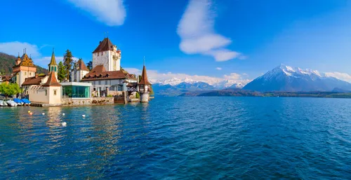 Швейцария Обои на телефон здание на воде