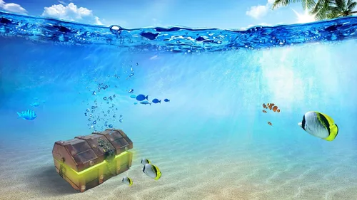 Подводный Мир Обои на телефон изображение