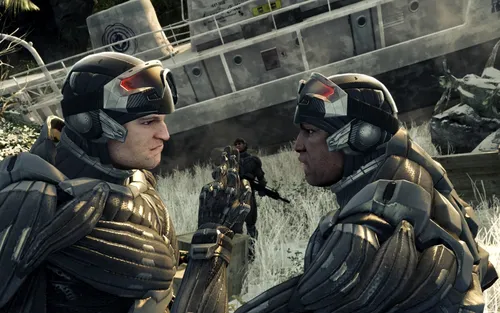 Crysis Обои на телефон группа солдат в форме