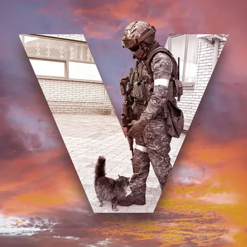 Армия России Обои на телефон солдат с собакой
