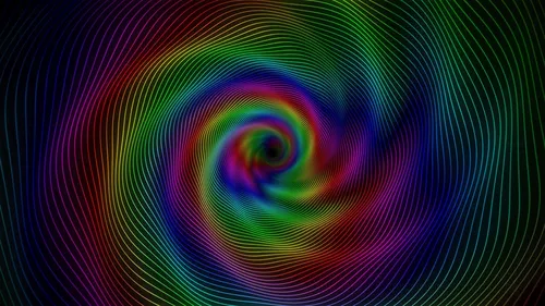 Интерактивные Обои на телефон красочная спиралевидная галактика