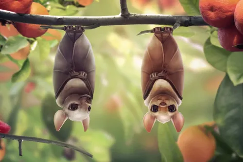 Летучая Мышь Обои на телефон пара летучих мышей с дерева