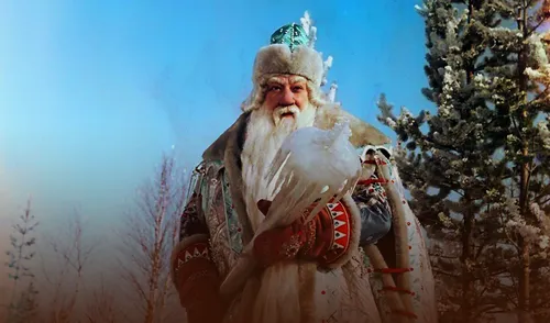 Деда Мороза Картинки мужчина в одежде с мечом и щитом