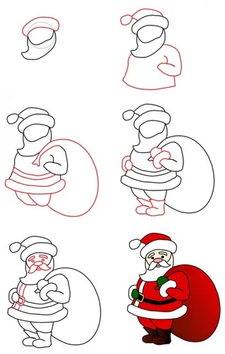 Деда Мороза Картинки диаграмма