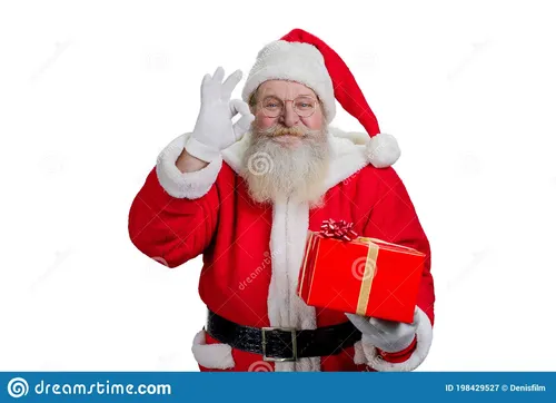 Деда Мороза Картинки человек в красном костюме