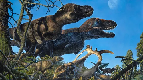 Динозавров Картинки статуя динозавра в лесу