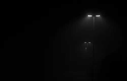 Черный Фон Картинка Картинки уличный фонарь ночью