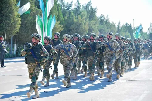 Военные Картинки группа солдат марширует