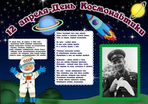 Юрий Гагарин, Ко Дню Космонавтики Картинки айфон