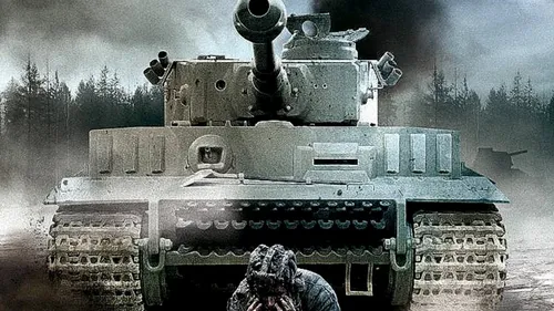 Танк Тигр Обои на телефон военный танк с человеком, стоящим перед ним
