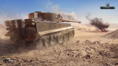 Танк Тигр Обои на телефон танк, проезжающий по пустыне