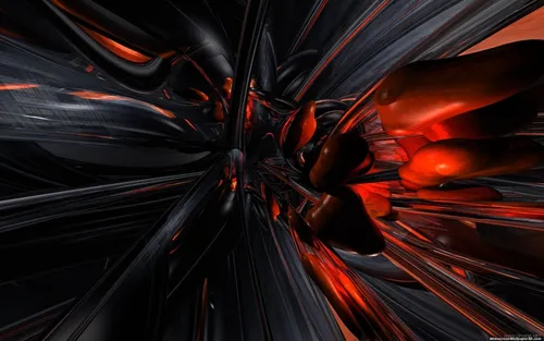 Темные Тона Обои на телефон крупный план красного и черного металлического предмета