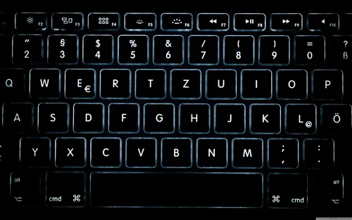 Клавиатура Обои на телефон черная клавиатура с белыми клавишами