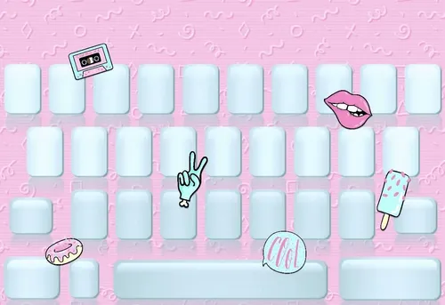 Клавиатура Обои на телефон розовый фон с розовым фоном