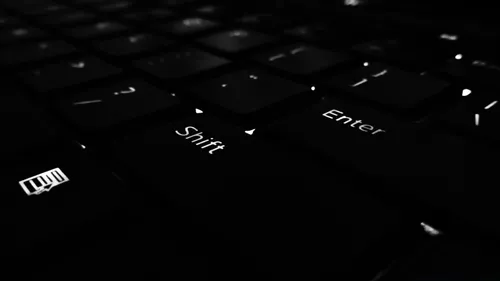 Клавиатура Обои на телефон черная клавиатура с белым текстом