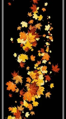 Красивые Осень Обои на телефон поле желтых цветов