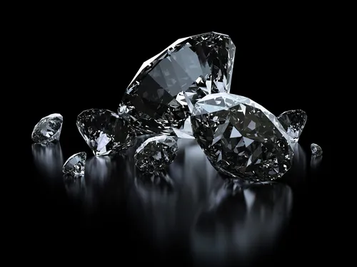 Алмазы Обои на телефон пара бриллиантов в форме ромба