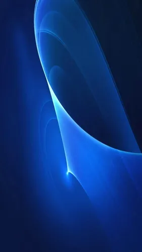 Самсунг J7 Обои на телефон голубая медуза в воде