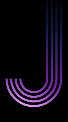 Самсунг J7 Обои на телефон фиолетовый и белый полосатый логотип