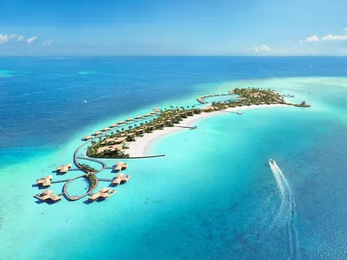 Мальдивы Фото вид с воздуха на остров