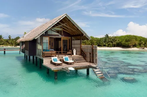 Мальдивы Фото дом на причале над водой