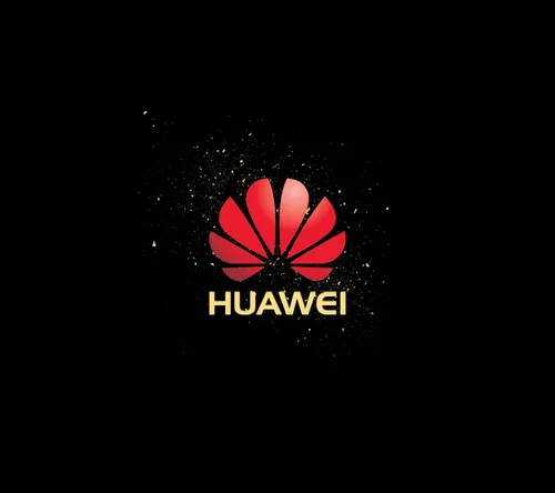 Хуавей Обои на телефон красно-желтый логотип