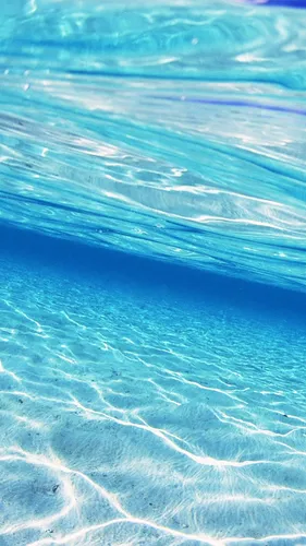 Цвета Морской Волны Обои на телефон бассейн крупным планом