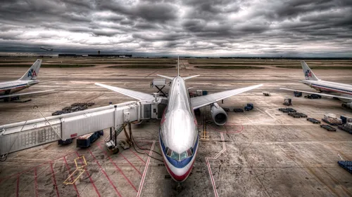 Самолеты Hd Обои на телефон большой самолет припаркован в аэропорту