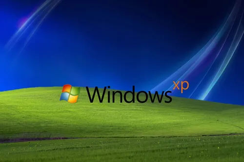 Windows Xp Обои на телефон зеленое поле с логотипом