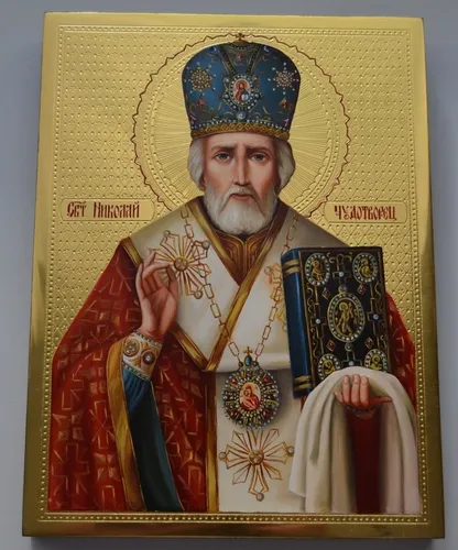 Святой Николай, Иконы Обои на телефон религиозная картина мужчины