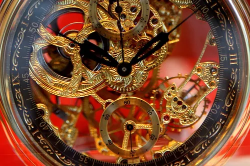 Часовой Механизм Обои на телефон часы с красочным дизайном